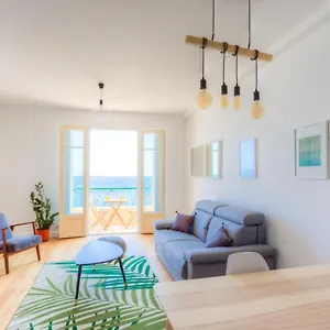 Apartment Sunny Private With Sea View Near The Beach, Nice